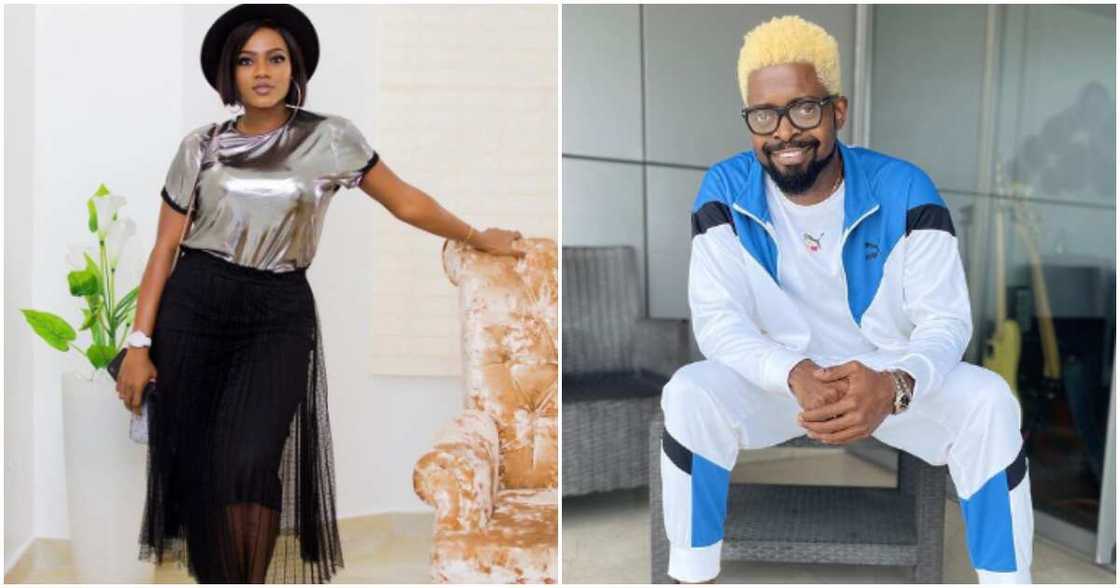Comedian Basketmouth and wife Comedian Basketmouth and wife