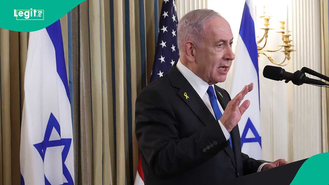 Checks by Legit.ng show Benjamin Netanyahu is not missing as claimed in some quarters amid Israel's war with Iran.