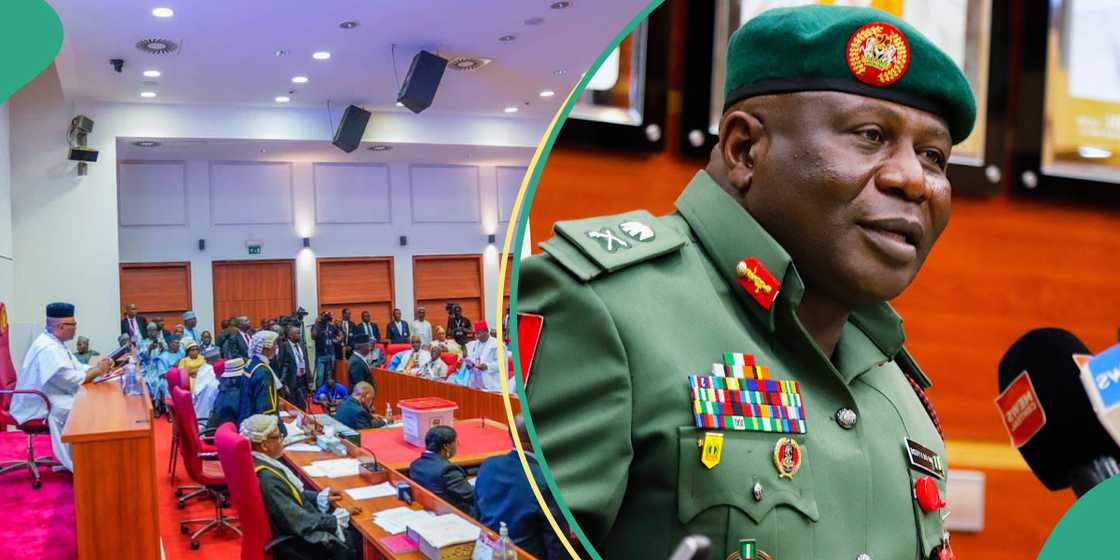 Senate takes action as Tinubu submits name of New Chief of Army Staff to national assembly