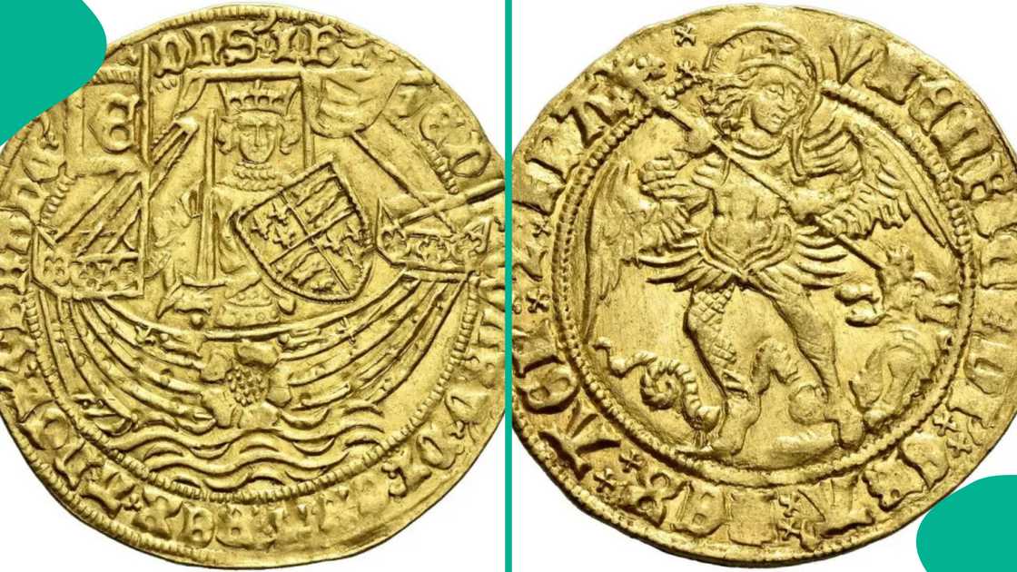Coins found by British couple set to fetch money at auction. Coins found by British couple set to fetch money at auction.