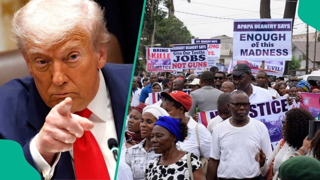 Amid growing outrage, the United States addresses allegations of genocide against Christians in Nigeria. Amid growing outrage, the United States addresses allegations of genocide against Christians in Nigeria.