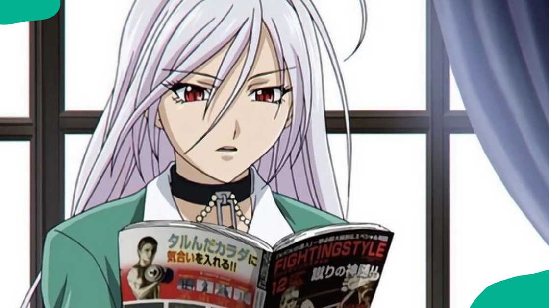 Moka Akashiya from Rosario + Vampire