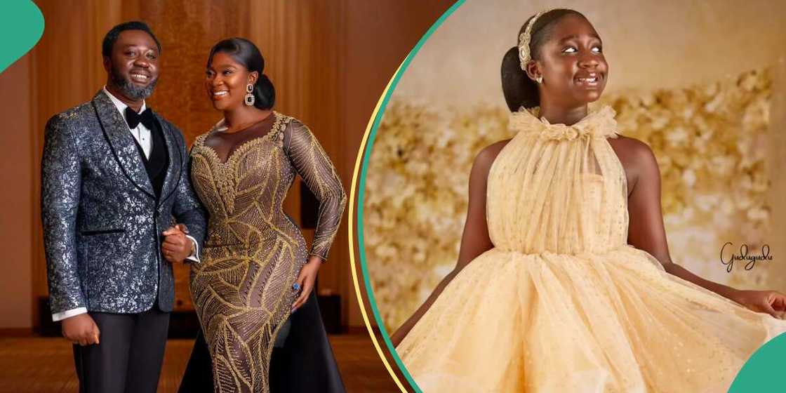 Mercy Johnson shares Purity's picture. Mercy Johnson shares Purity's picture.