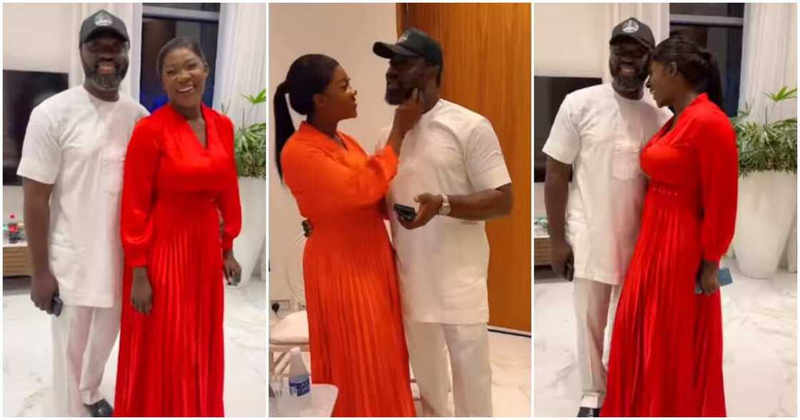 Mercy Johnson and husband's romantic video Mercy Johnson and husband's romantic video