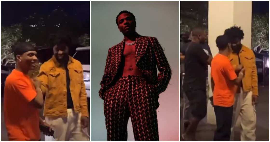 Wizkid's female fan in tears. Wizkid's female fan in tears.