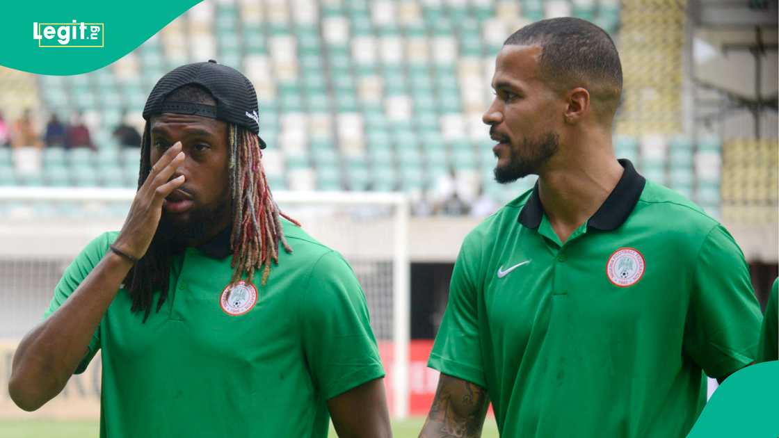 Alex Iwobi, William Troost-Ekong, Super Eagles, Nigeria, 2026 FIFA World Cup qualifier.