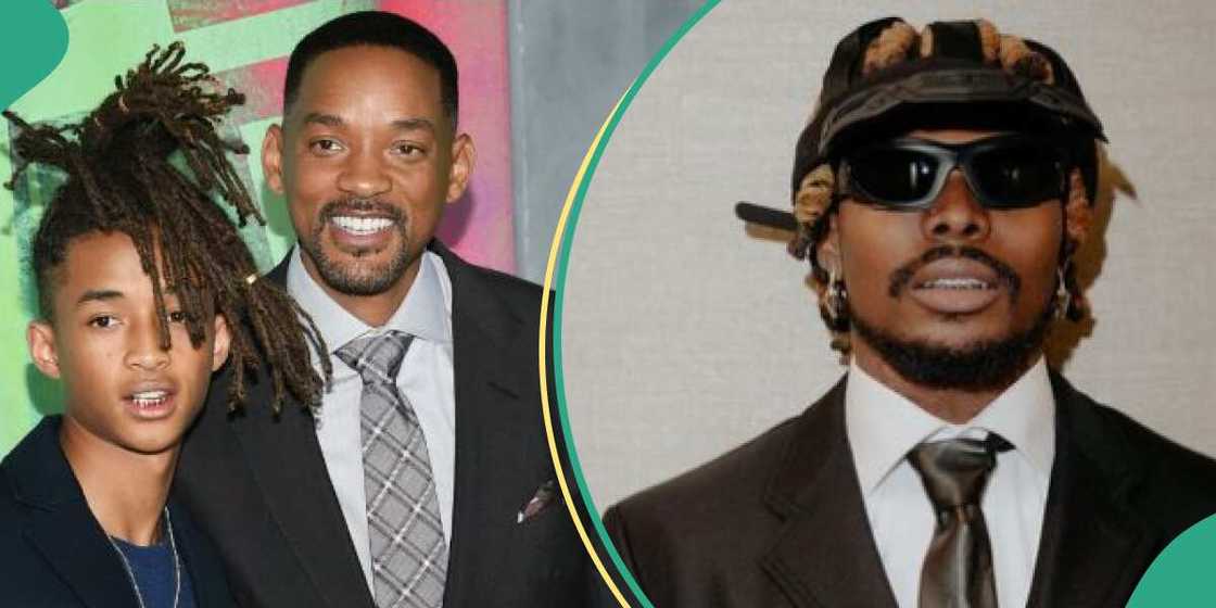 Will Smith and son listen to Asake's song. Will Smith and son listen to Asake's song.