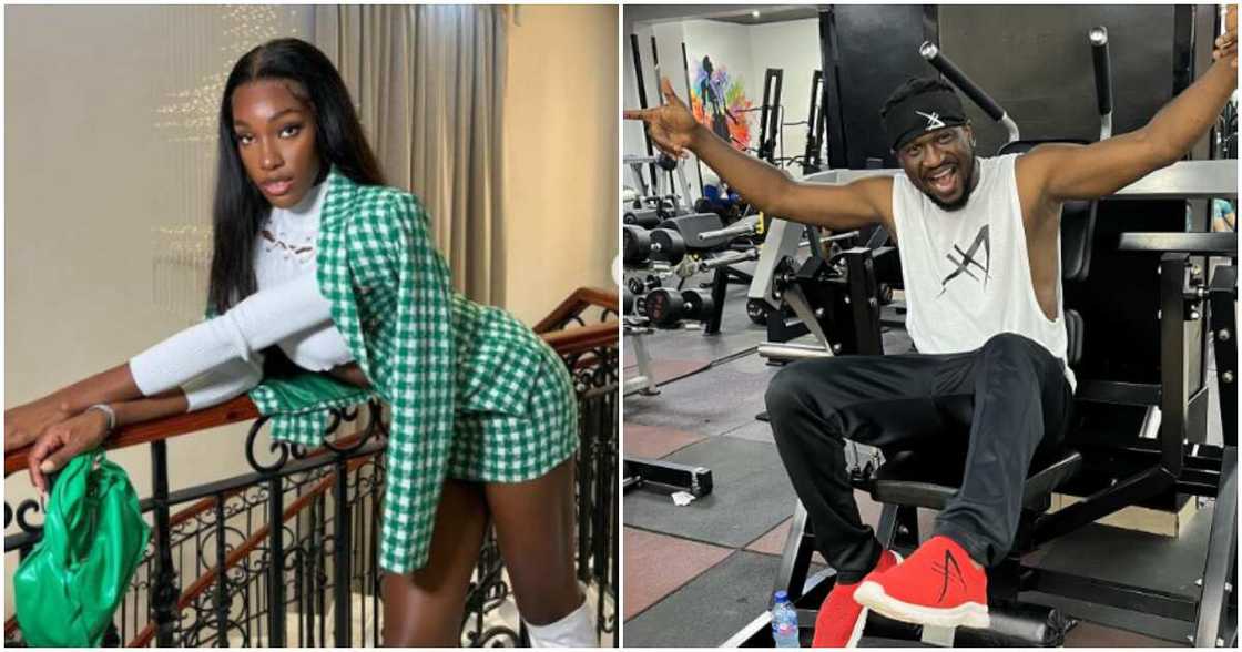 Nigerian singer Paul Okoye and new girlfriend