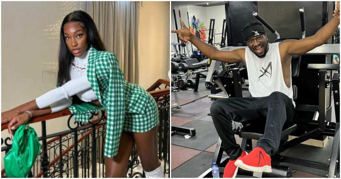 Nigerian singer Paul Okoye and new girlfriend Nigerian singer Paul Okoye and new girlfriend