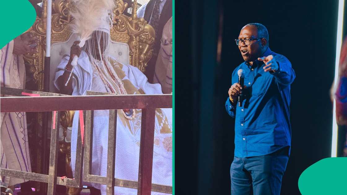 Reno Omokri has attacked Peter Obi for referring to newly installed Oba Rashidi Ladoja as his friend. Reno Omokri has attacked Peter Obi for referring to newly installed Oba Rashidi Ladoja as his friend.