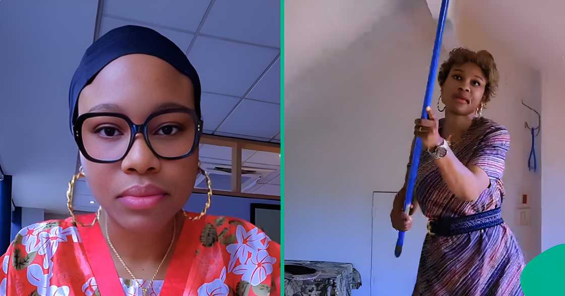 Lady working as cleaner in France shares her salary. Lady working as cleaner in France shares her salary.