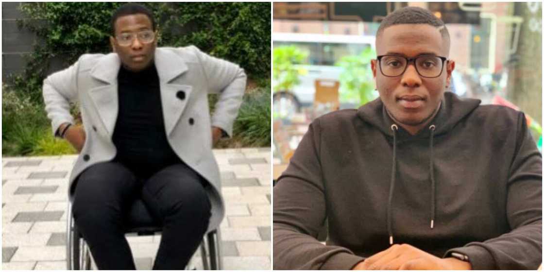 Former governor of Ogun state's son, Debola Daniel, shares his frustration about living in Nigeria with disability Former governor of Ogun state's son, Debola Daniel, shares his frustration about living in Nigeria with disability