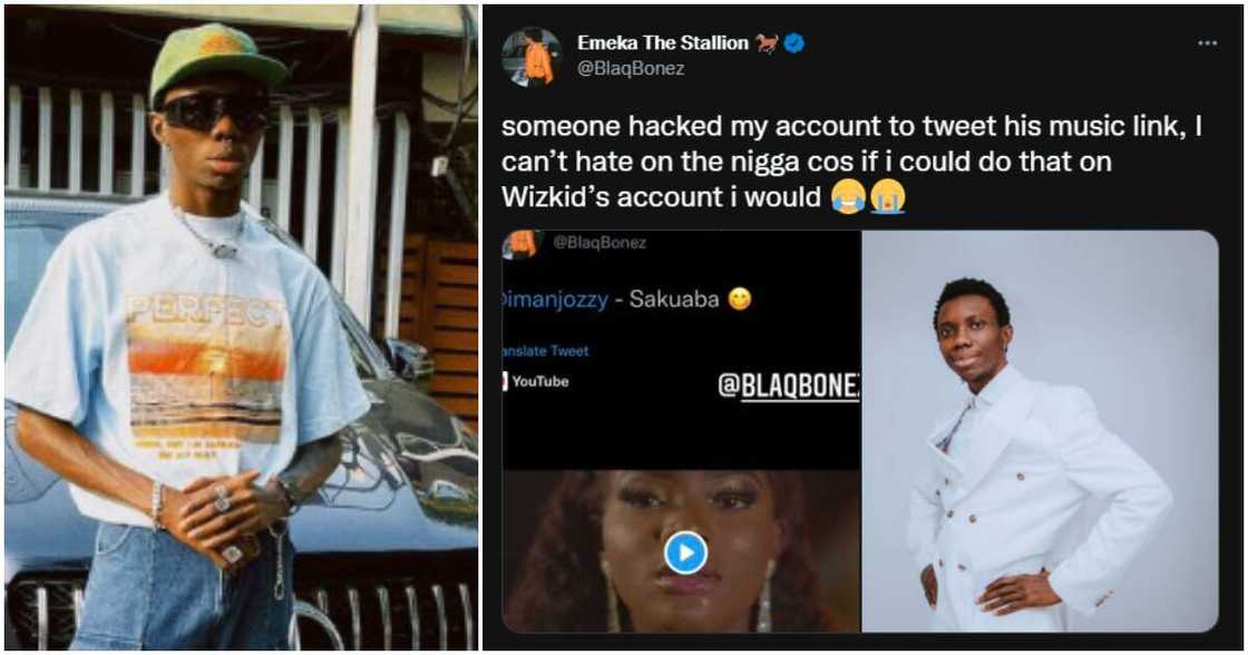 Blaqbonez cries out about hacker on social media Blaqbonez cries out about hacker on social media