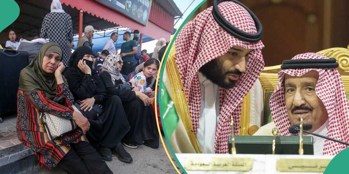 Sarki Salman da Yarima Muhammad Sarki Salman da Yarima Muhammad