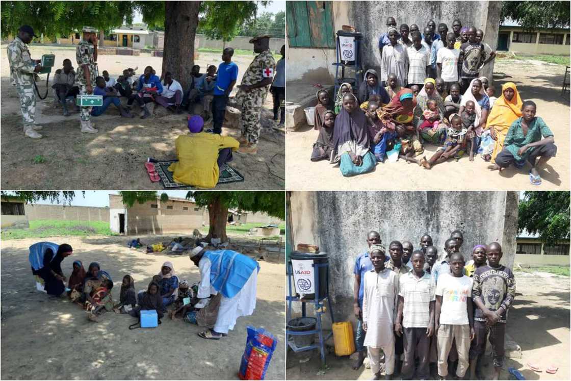 13 Boko Haram terrorists, 23 family members surrender in Borno