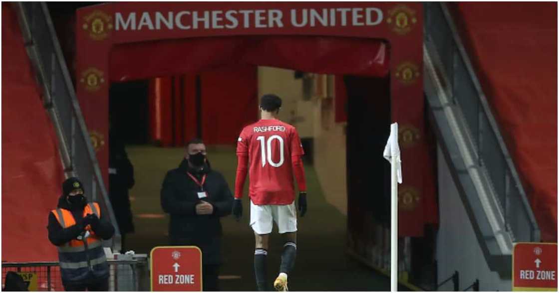 Man United blow as Ole confirms Rashford suffered knee injury vs Liverpool Man United blow as Ole confirms Rashford suffered knee injury vs Liverpool