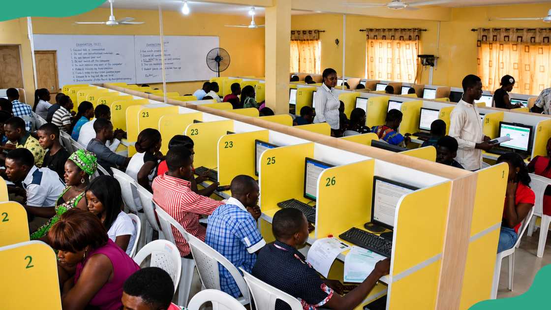 Candidates sitting for the JAMB CBT Candidates sitting for the JAMB CBT