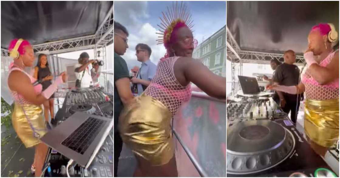 DJ Cuppy at Notting Hill DJ Cuppy at Notting Hill