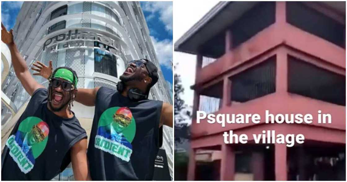 PSquare's house in village PSquare's house in village