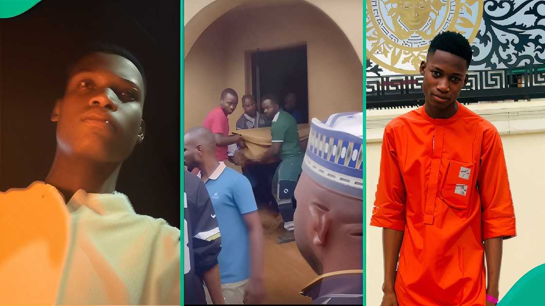 A young man shares his late father’s last video, which showed his final moment