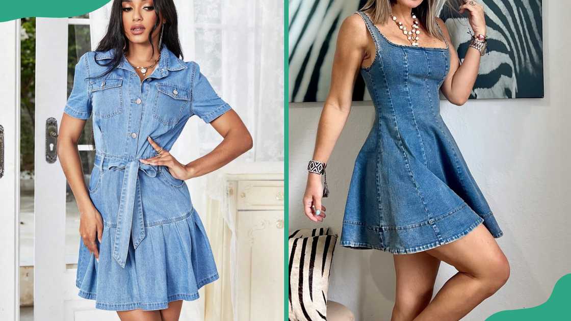 Denim dresses Denim dresses