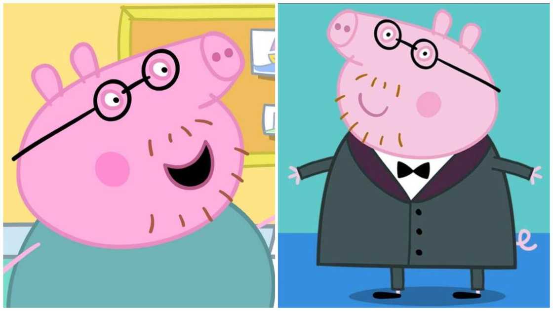 Famous cartoon characters with glasses