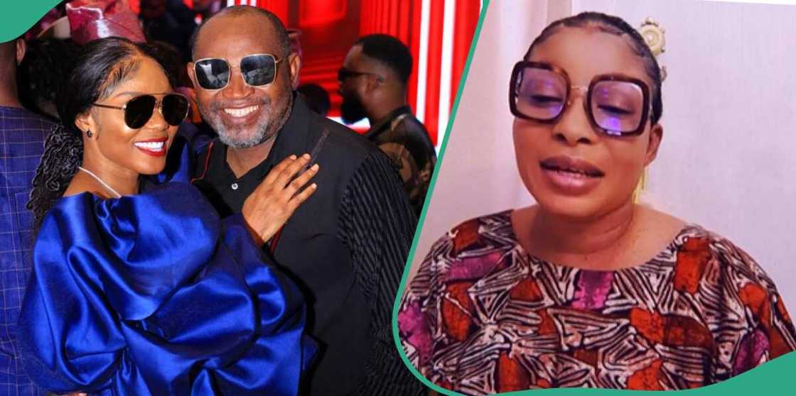 Iyabo Ojo's man, Paulo, celebrates his woman in a special way on Valentine's day with sub fired at Lizzy Anjorin. Iyabo Ojo's man, Paulo, celebrates his woman in a special way on Valentine's day with sub fired at Lizzy Anjorin.