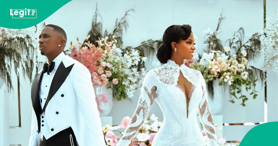 Priscilla Ojo seen serving her mother-in-law. Priscilla Ojo seen serving her mother-in-law.