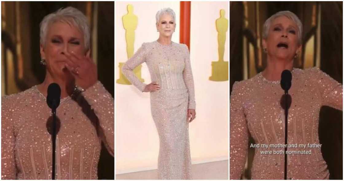 Photos of Jamie Lee Curtis at the 2023 Oscars