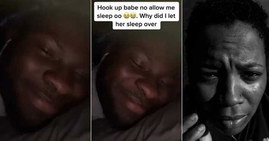 Man invites hook-up girl to his house Man invites hook-up girl to his house