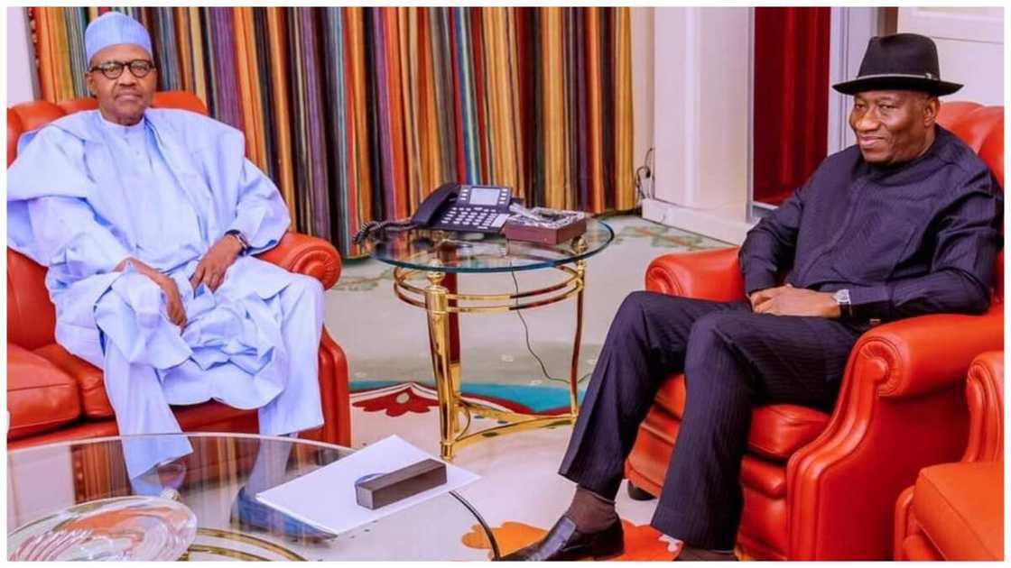 2 APC, PDP Governors, Muhammadu Buhari, Goodluck Jonathan, 2023 election 2 APC, PDP Governors, Muhammadu Buhari, Goodluck Jonathan, 2023 election