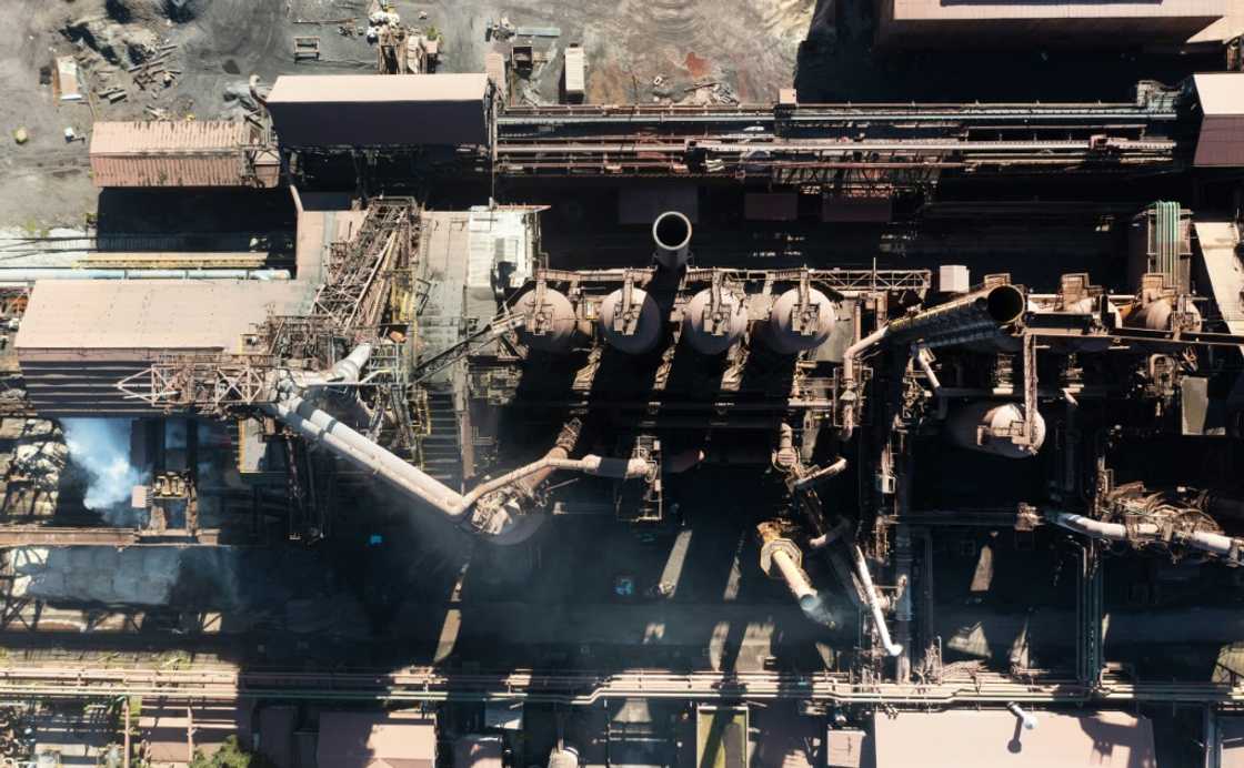 Aeral view of Siderurgica Huachipato, in Talcahuano, Bio Bio region, taken on September 11, 2024. Huachipato, Chile's largest steelmaker, will shut down its furnace on September 16, 2024, the end of a 74-year-old company with strong social roots that succumbed to ‘unfair’ competition from Chinese steel. Aeral view of Siderurgica Huachipato, in Talcahuano, Bio Bio region, taken on September 11, 2024. Huachipato, Chile's largest steelmaker, will shut down its furnace on September 16, 2024, the end of a 74-year-old company with strong social roots that succumbed to ‘unfair’ competition from Chinese steel.