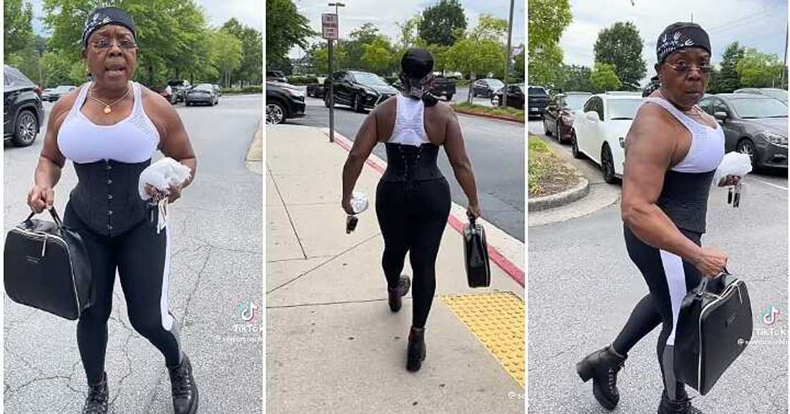Fitness enthusiast, 71-year-old woman, gym Fitness enthusiast, 71-year-old woman, gym