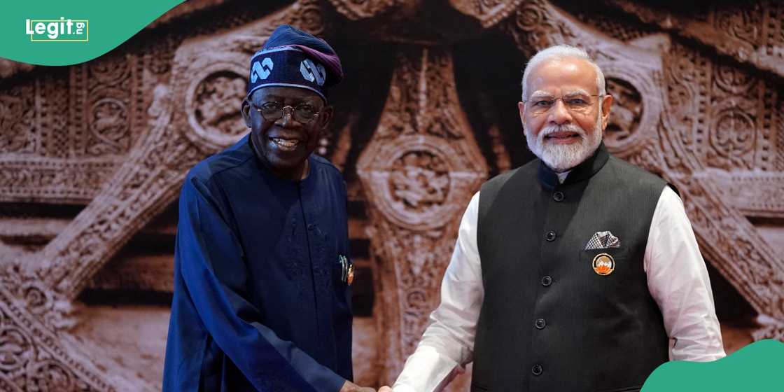 President Tinubu's gesture towards Indian leader Modi sparks criticism President Tinubu's gesture towards Indian leader Modi sparks criticism