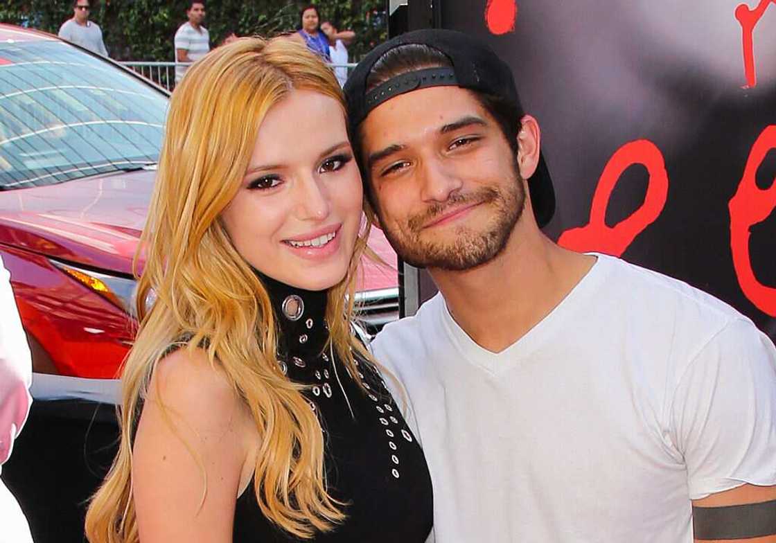 Actors Bella Thorne and Tyler Posey (R) attend the premiere of MTV's Scream at the 2015 Los Angeles Film Festival Actors Bella Thorne and Tyler Posey (R) attend the premiere of MTV's Scream at the 2015 Los Angeles Film Festival