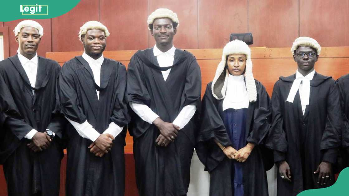 Law graduands at the American University of Nigeria Law graduands at the American University of Nigeria