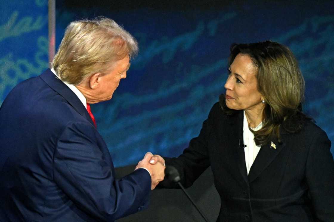 Democratic presidential candidate Kamala Harris accused her Republican rival Donald Trump of selling the United States out to China during their first debate