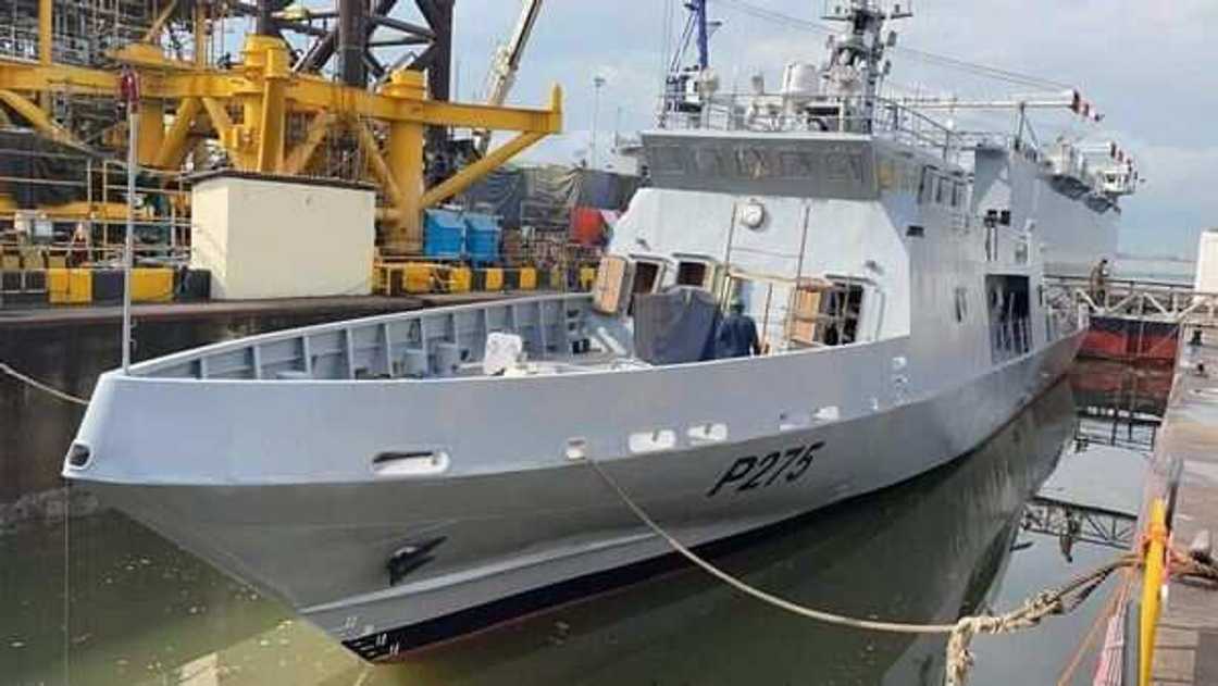 President Buhari commissions locally built navy ship to boost maritime security President Buhari commissions locally built navy ship to boost maritime security