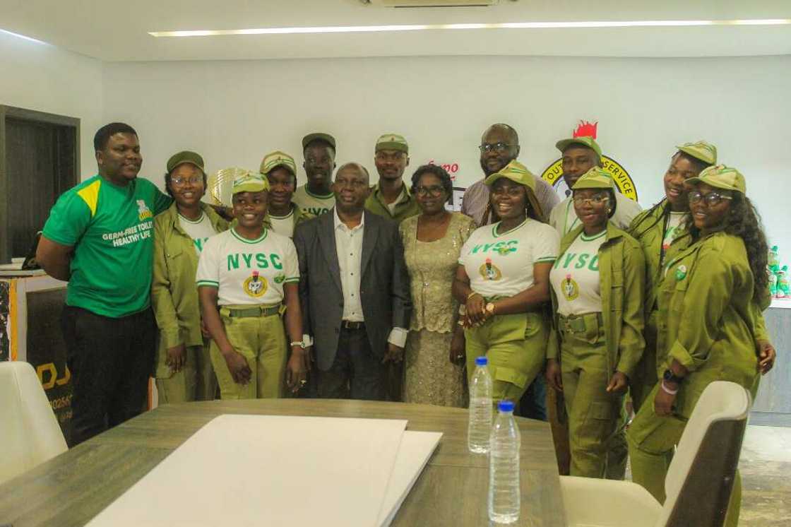 HYPO Toilet Cleaner Rewards NYSC Toilet Rescue Volunteers HYPO Toilet Cleaner Rewards NYSC Toilet Rescue Volunteers