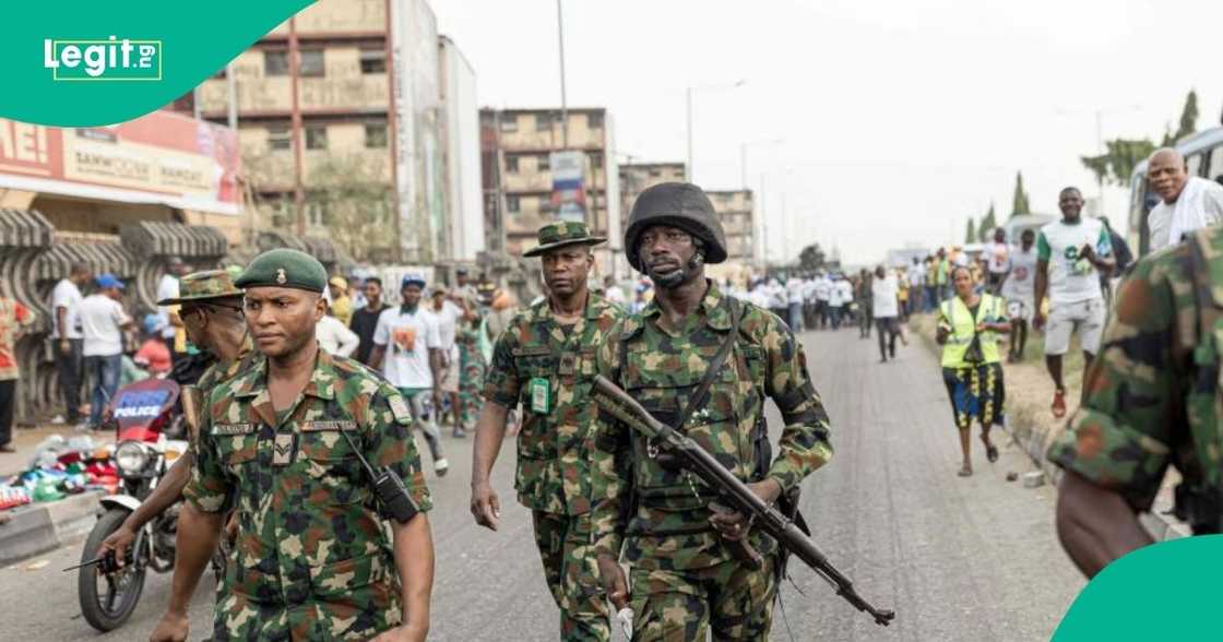 Military personnel have invaded Ikeja Electric headquarters, attacking staff. Military personnel have invaded Ikeja Electric headquarters, attacking staff.