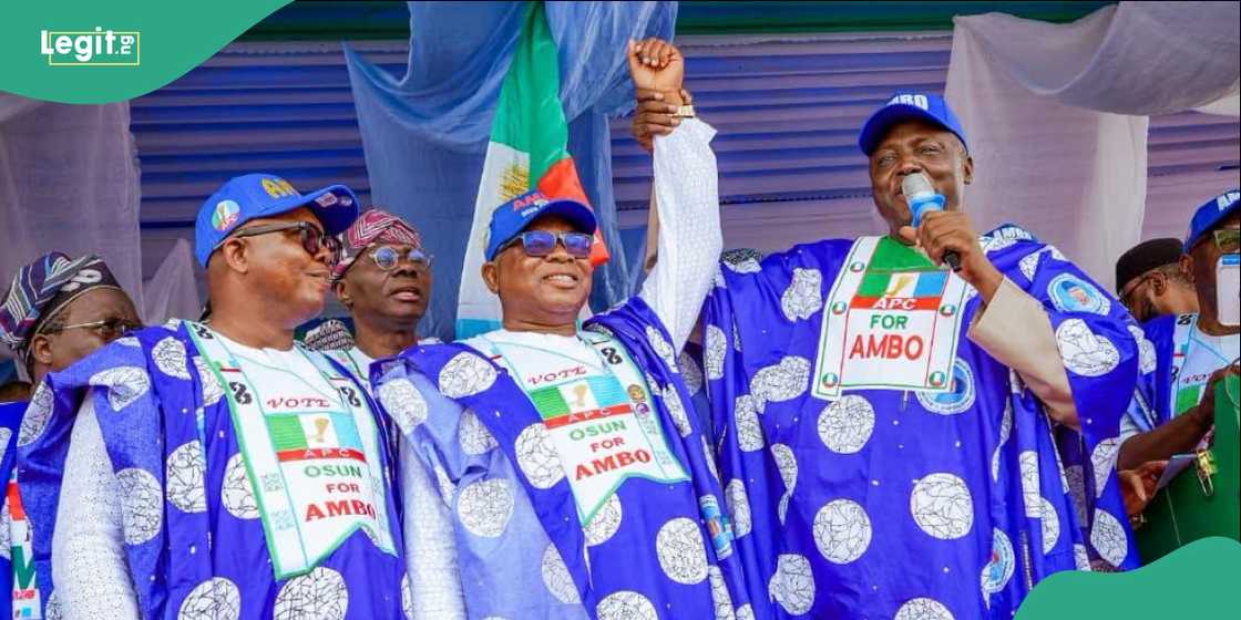 APC secured 132 votes at Kayode Adereti's polling unit during the Osun governorship election.