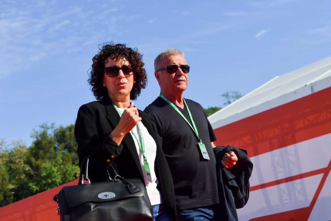 Grace and Joe Ricciardo, parents of Daniel Ricciardo, Renault in Circuit de Barcelona-Catalunya, Spain.