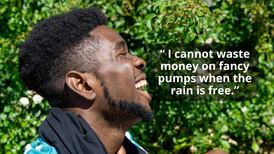 A man laughing dismissively A man laughing dismissively