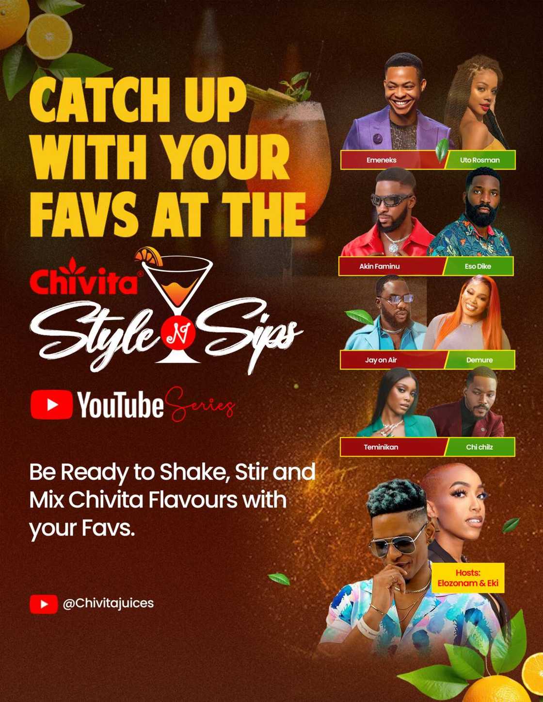 CHIVITA Redefines Beverage Experience with #ChivitaStyleNSips Series CHIVITA Redefines Beverage Experience with #ChivitaStyleNSips Series