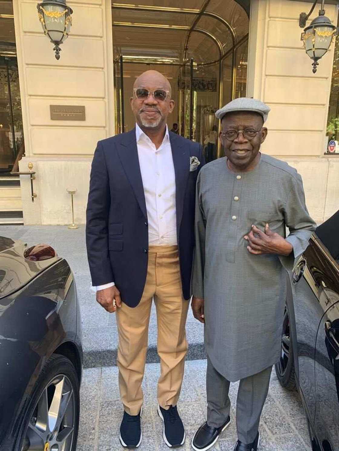 Gwamna Abidun da Tinubu. Gwamna Abidun da Tinubu.