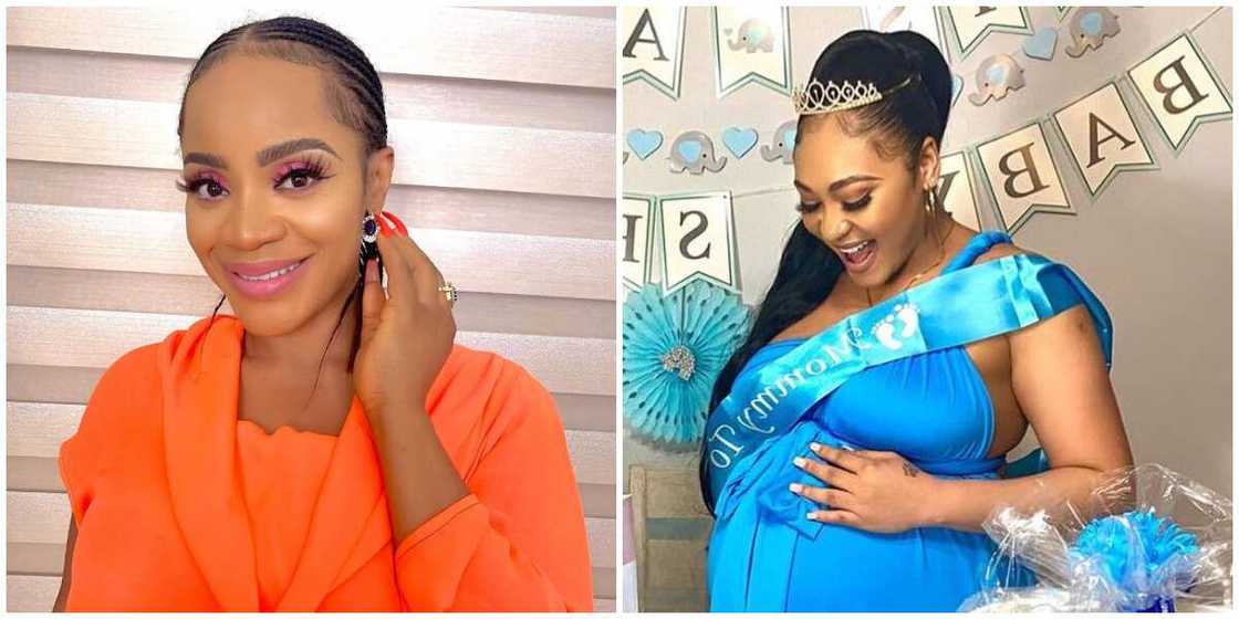 Actress Uche Ogbodo pens sweet congratulatory message to new mum Rosy Meurer Actress Uche Ogbodo pens sweet congratulatory message to new mum Rosy Meurer