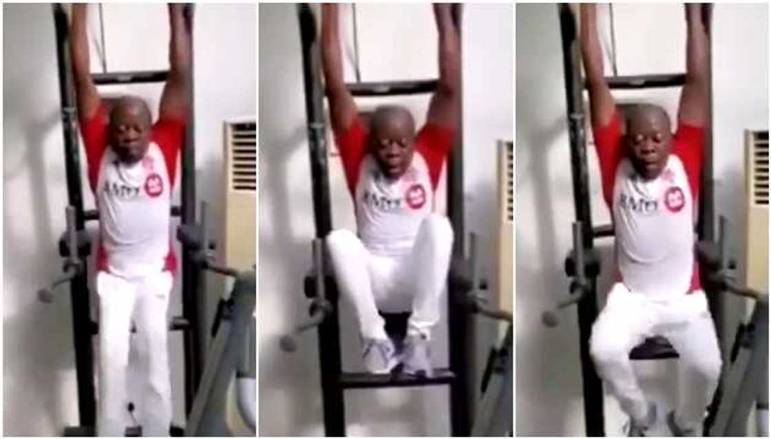 Oshiomhole's fitness Oshiomhole's fitness