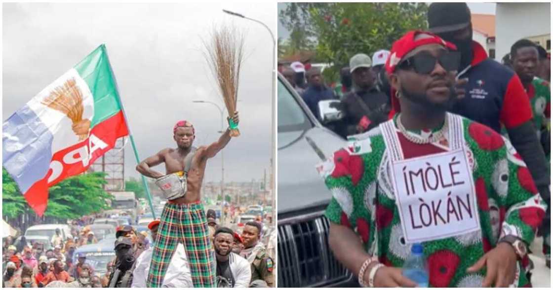 Davido and Portable in Osun politics