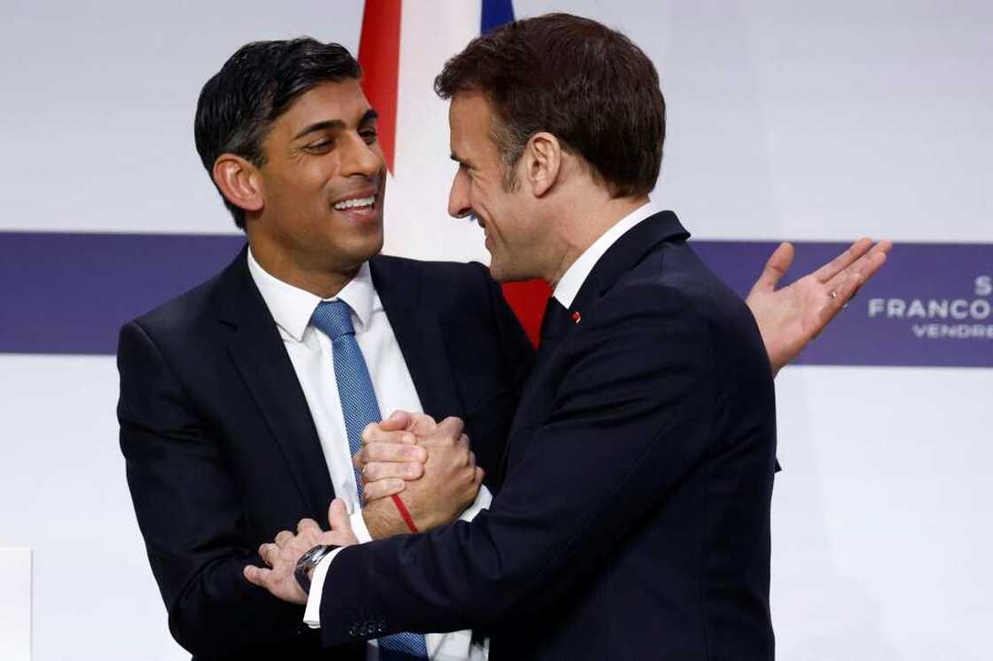 UK Prime Minister Rishi Sunak began resetting relations with Macron and France earlier this year UK Prime Minister Rishi Sunak began resetting relations with Macron and France earlier this year