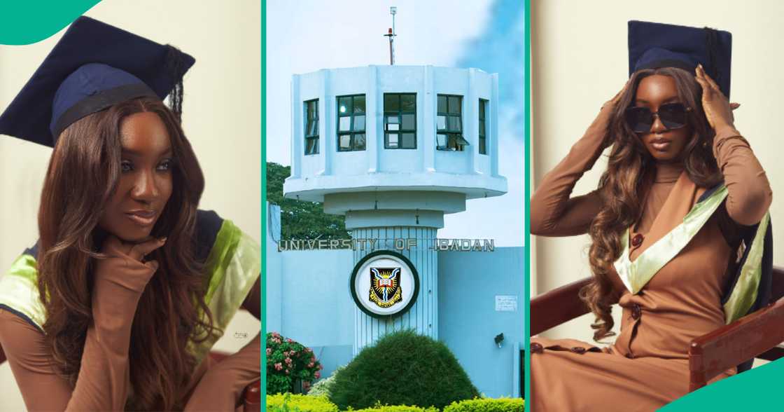 University of Ibadan graduate/First class in economics. University of Ibadan graduate/First class in economics.